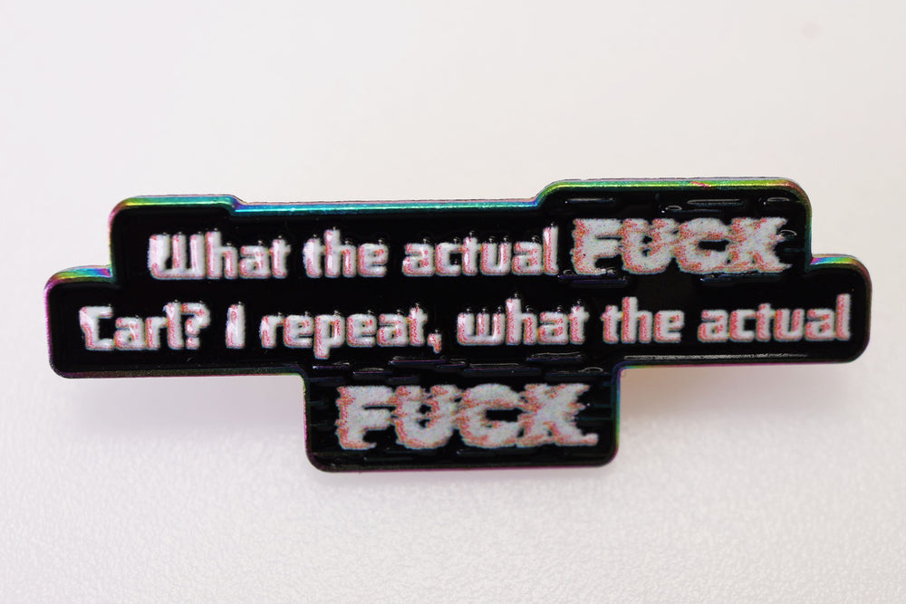Dungeon Crawler Carl: What the Actual F**k Carl? - Summer Convention Exclusive! Enamel Pin Foam Brain Games