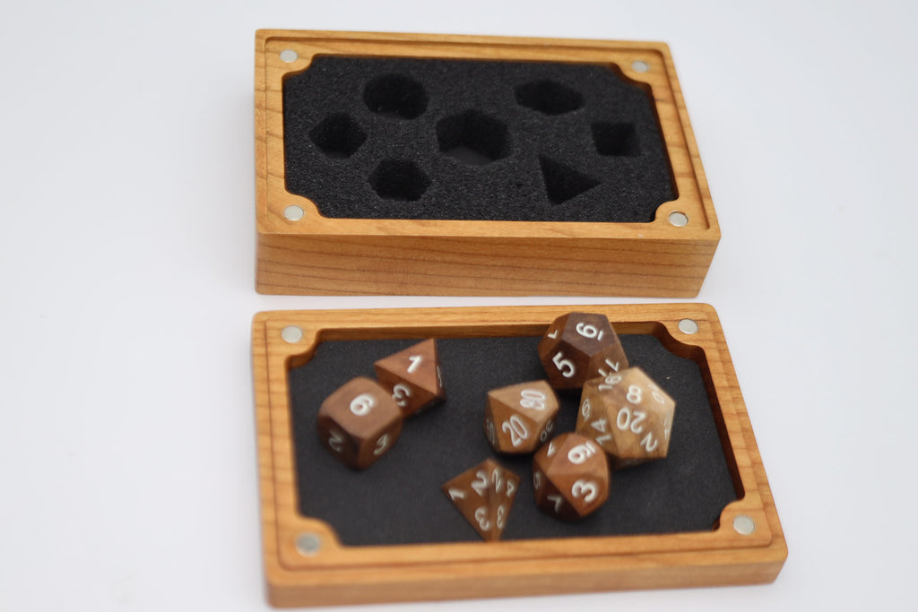 Wooden Dice Box (Random Assortment) Special Collection Foam Brain Games