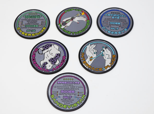 Cyberpunk RED: Gangs and Gear Mystery Loot Mystery Loot Foam Brain Games