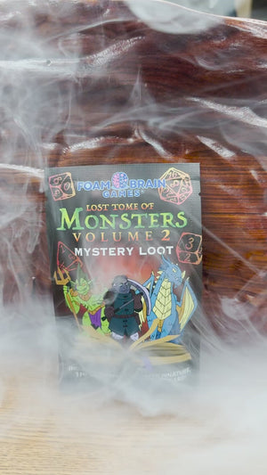 Mystery Loot: Lost Tome of Monsters 2 Mystery Loot Foam Brain Games