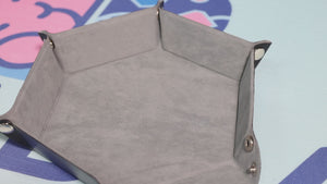 Sharp Edge Moving Eye RPG Dice Set - Purple Cyclops Plastic Dice Foam Brain Games