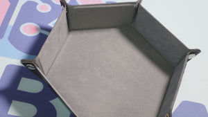 35mm Moving Eye D20 - Purple Cyclops Eye Plastic Dice Foam Brain Games