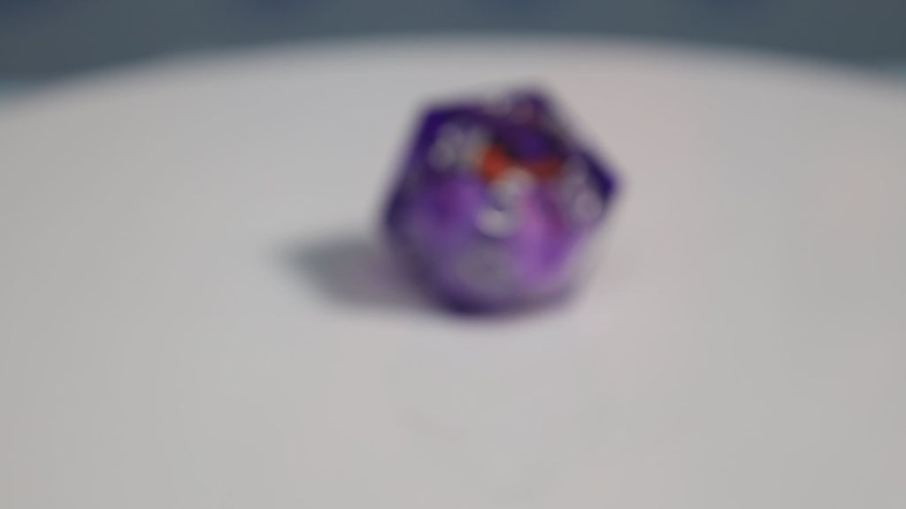 35mm Moving Eye D20 - Mageshot Eye Plastic Dice Foam Brain Games