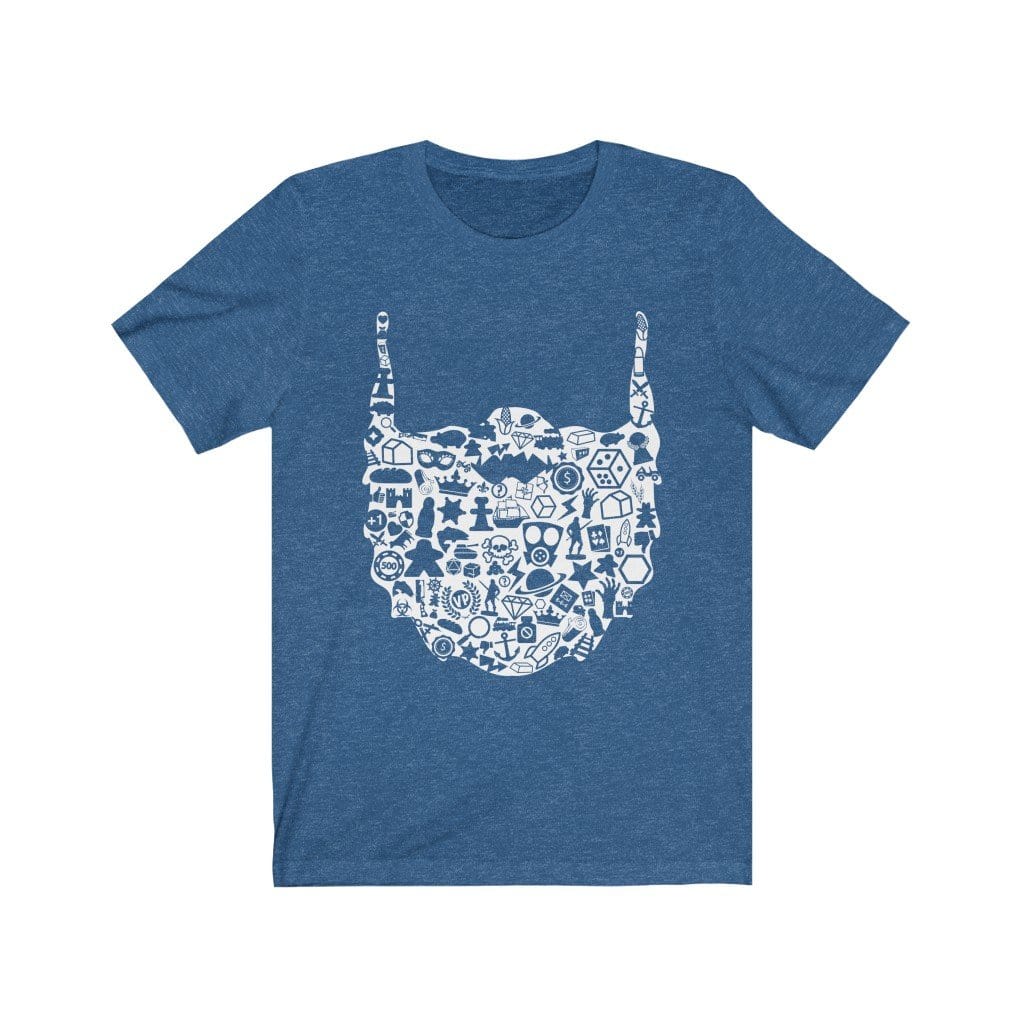 Bearded Gamer Tee Shirt T-Shirt Printify
