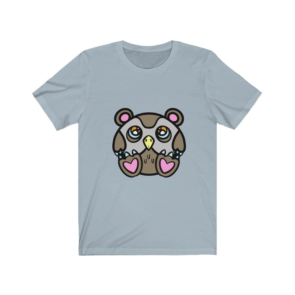 Baby Owl Bear Tee Shirt T-Shirt Printify