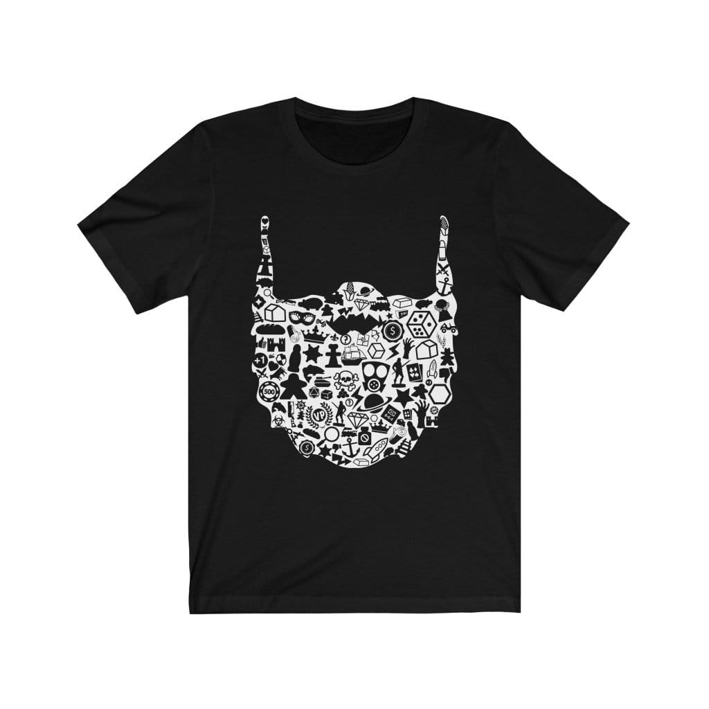 Bearded Gamer Tee Shirt T-Shirt Printify