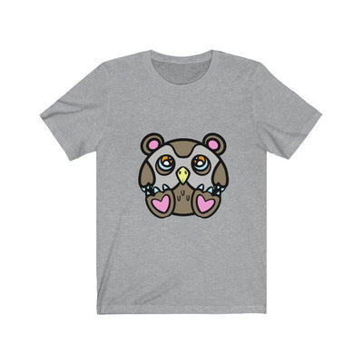 Baby Owl Bear Tee Shirt T-Shirt Printify