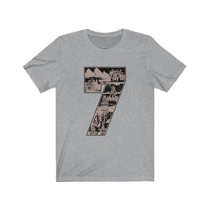 7 Wonders Tee Shirt T-Shirt Printify