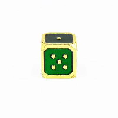 12mm Metal Pip D6 Dice Metal Dice Foam Brain Games