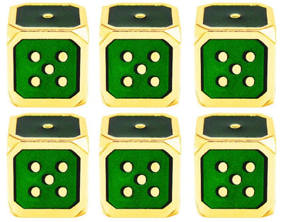 12mm Metal Pip D6 Dice Metal Dice Foam Brain Games