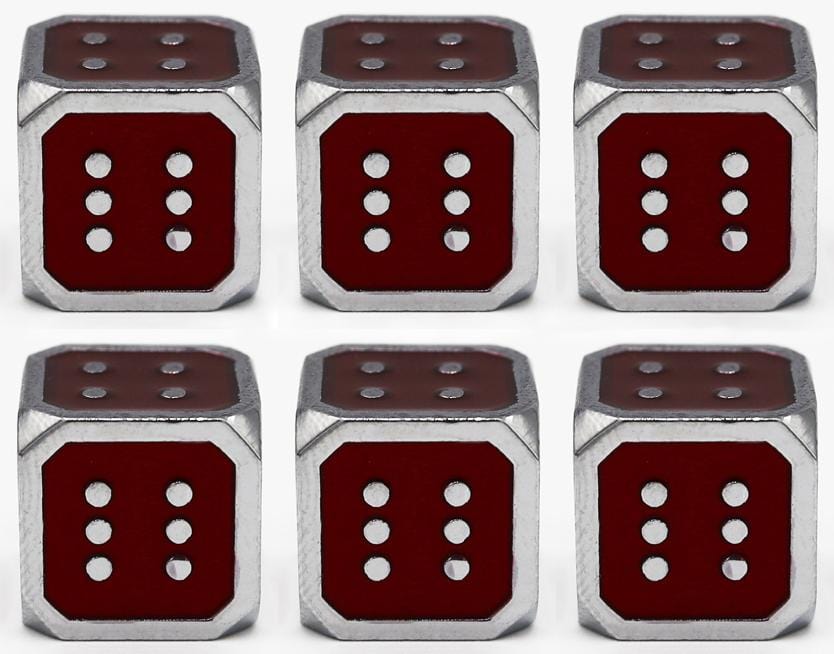 12mm Metal Pip D6 Dice Metal Dice Foam Brain Games