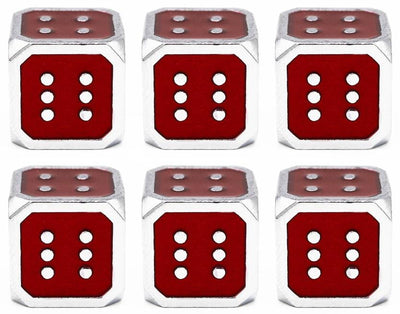 12mm Metal Pip D6 Dice Metal Dice Foam Brain Games