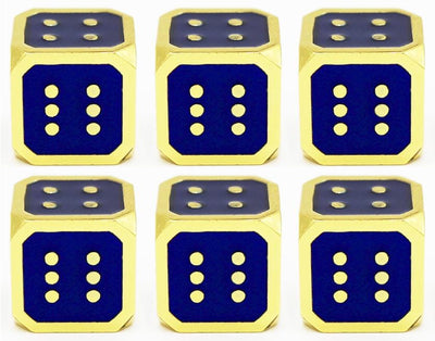 12mm Metal Pip D6 Dice Metal Dice Foam Brain Games