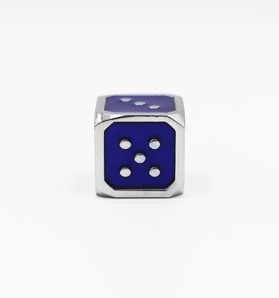 12mm Metal Pip D6 Dice Metal Dice Foam Brain Games