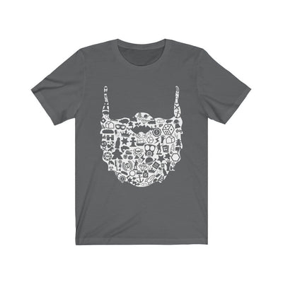Bearded Gamer Tee Shirt T-Shirt Printify