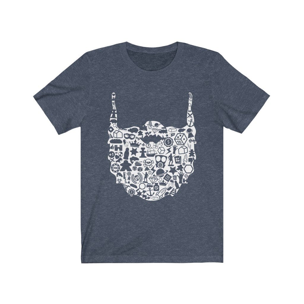 Bearded Gamer Tee Shirt T-Shirt Printify