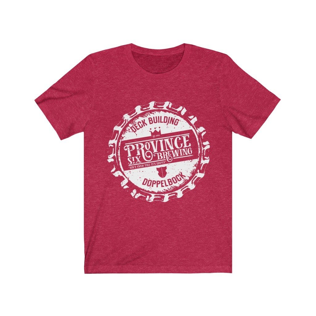 Deck Building Beer Tee Shirt T-Shirt Printify