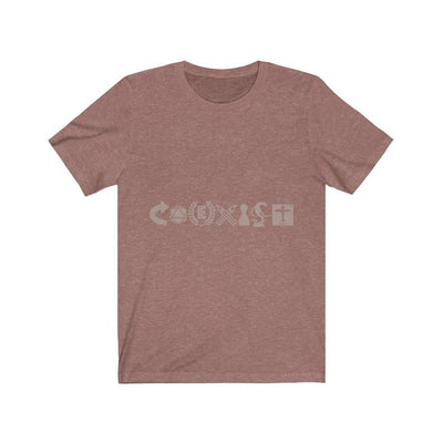 Coexist Tee Shirt T-Shirt Printify