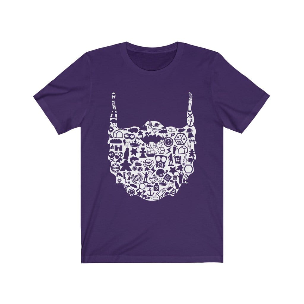 Bearded Gamer Tee Shirt T-Shirt Printify