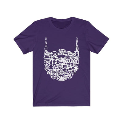 Bearded Gamer Tee Shirt T-Shirt Printify