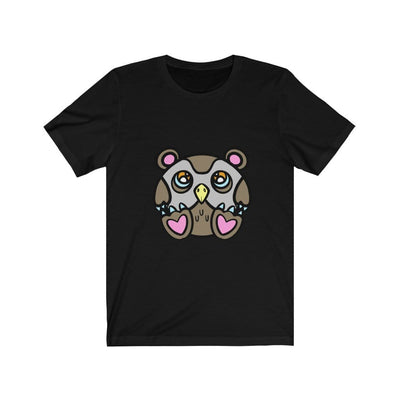 Baby Owl Bear Tee Shirt T-Shirt Printify