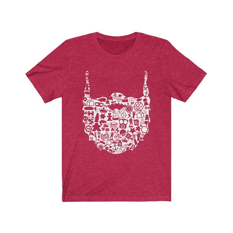 Bearded Gamer Tee Shirt T-Shirt Printify