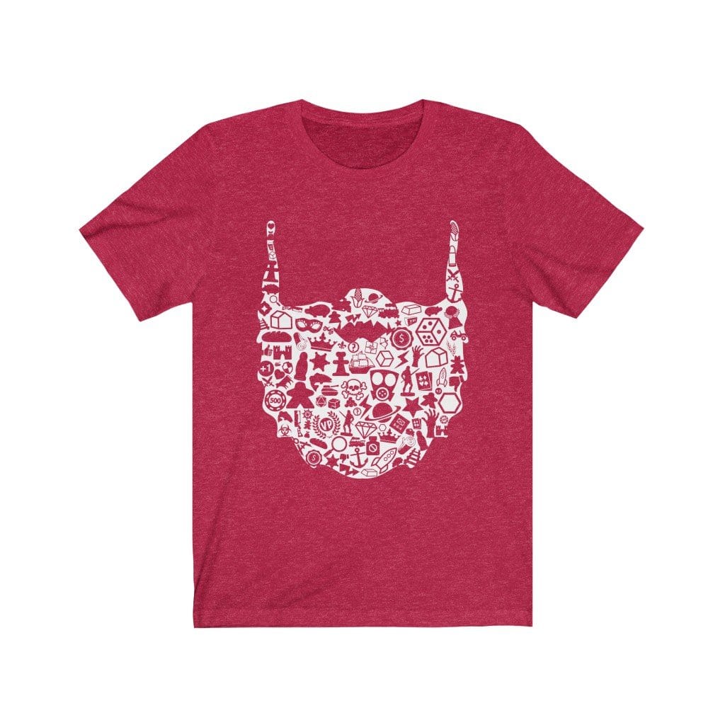 Bearded Gamer Tee Shirt T-Shirt Printify
