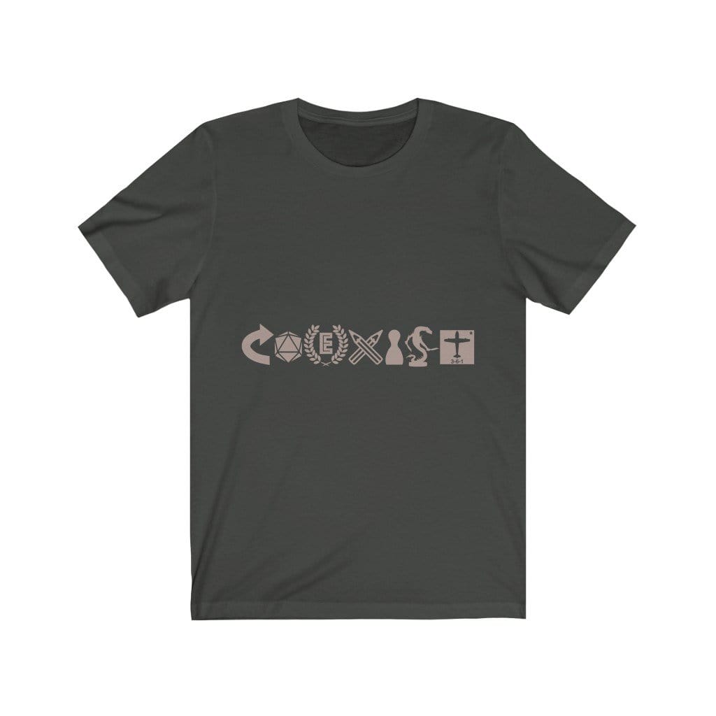 Coexist Tee Shirt T-Shirt Printify