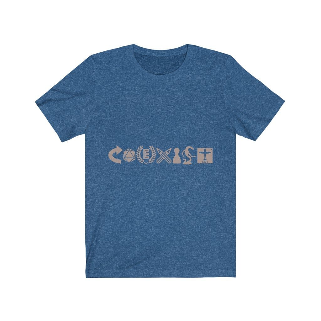 Coexist Tee Shirt T-Shirt Printify