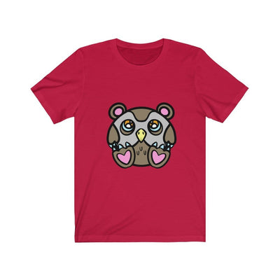 Baby Owl Bear Tee Shirt T-Shirt Printify