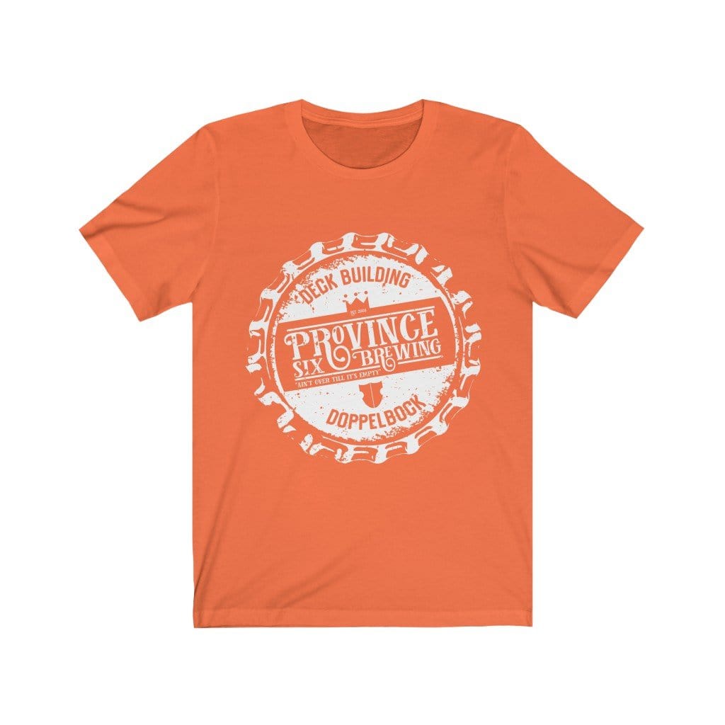 Deck Building Beer Tee Shirt T-Shirt Printify