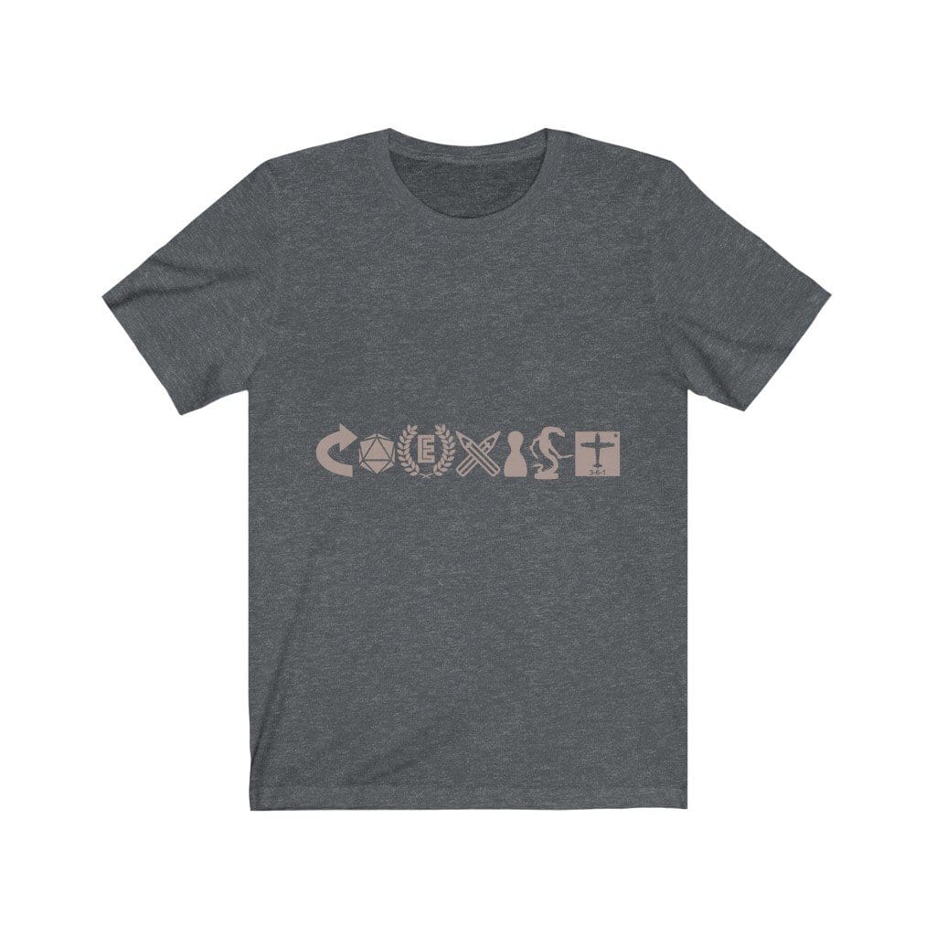 Coexist Tee Shirt T-Shirt Printify