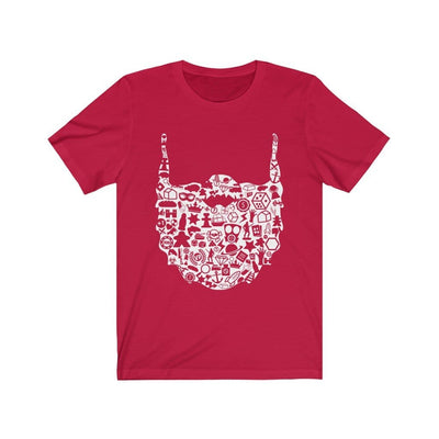 Bearded Gamer Tee Shirt T-Shirt Printify