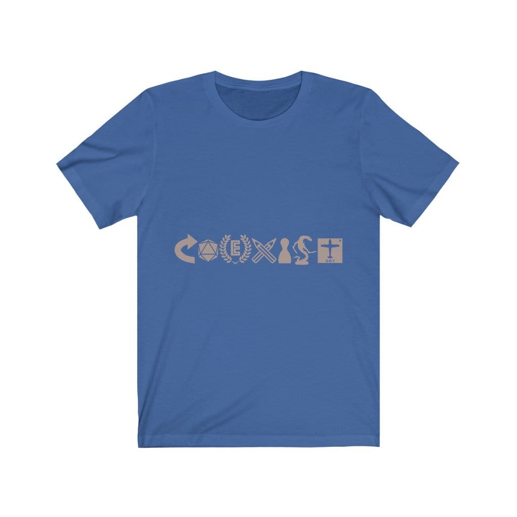 Coexist Tee Shirt T-Shirt Printify