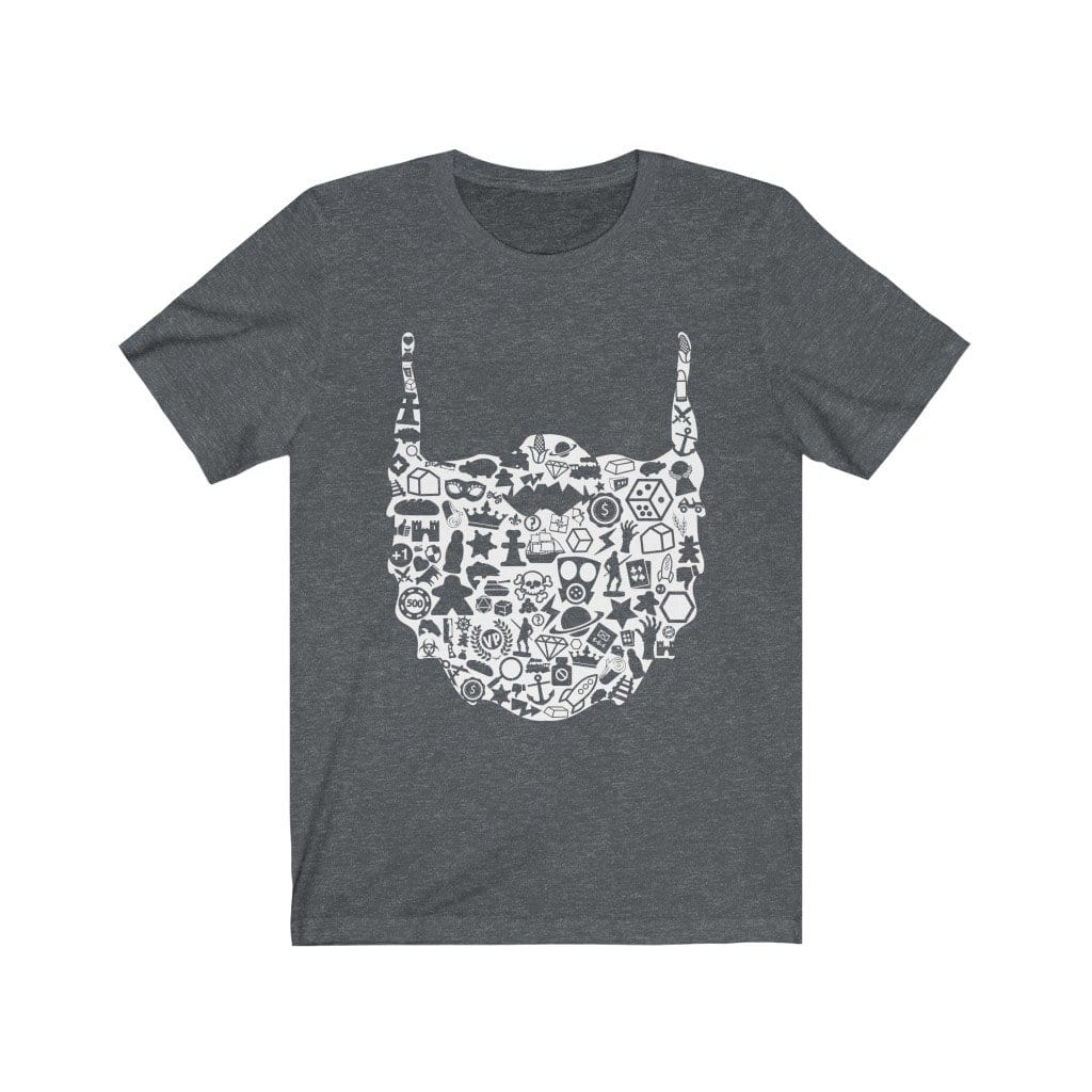 Bearded Gamer Tee Shirt T-Shirt Printify
