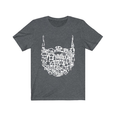 Bearded Gamer Tee Shirt T-Shirt Printify