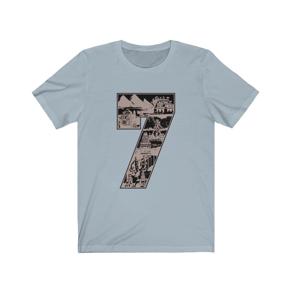 7 Wonders Tee Shirt T-Shirt Printify