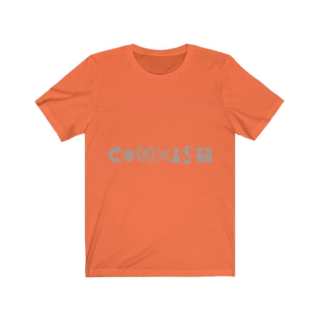 Coexist Tee Shirt T-Shirt Printify