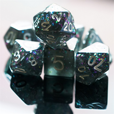 Abyss RPG Dice Set Plastic Dice Foam Brain Games