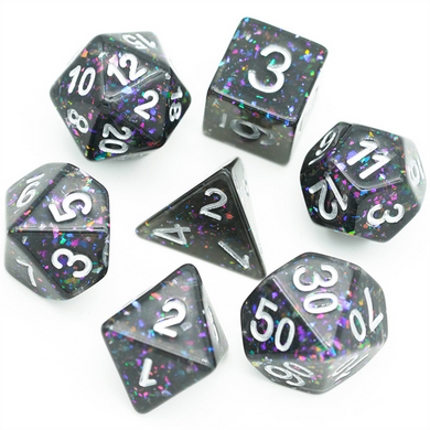 Abyss RPG Dice Set Plastic Dice Foam Brain Games