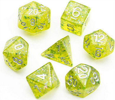 Arcadia RPG Dice Set Plastic Dice Foam Brain Games