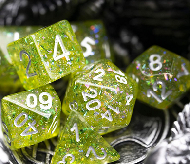 Arcadia RPG Dice Set Plastic Dice Foam Brain Games