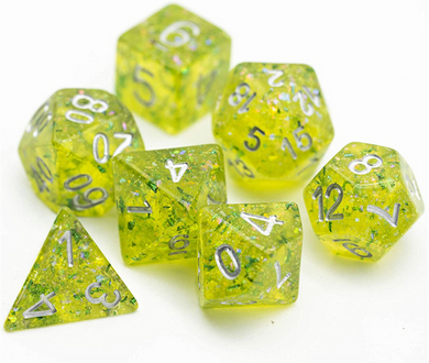 Arcadia RPG Dice Set Plastic Dice Foam Brain Games