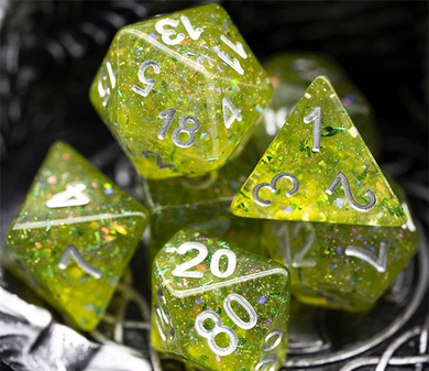 Arcadia RPG Dice Set Plastic Dice Foam Brain Games
