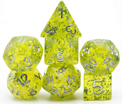 Arcadia RPG Dice Set Plastic Dice Foam Brain Games