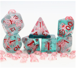 Baby Spider RPG Dice Set Plastic Dice Foam Brain Games
