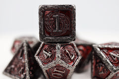 Bardic Song: Mezzo - Metal RPG Dice Set Metal Dice Foam Brain Games