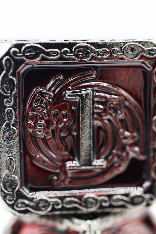 Bardic Song: Mezzo - Metal RPG Dice Set Metal Dice Foam Brain Games