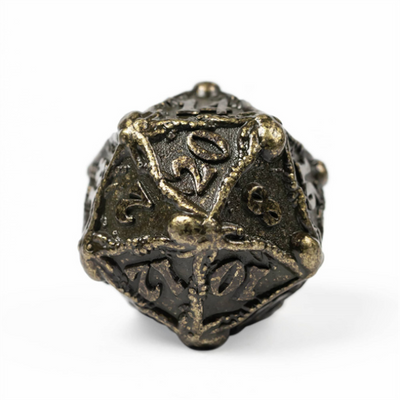 Kraken Jewels: Bronze - Metal RPG Dice Set Metal Dice Foam Brain Games