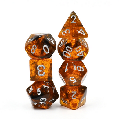 Campfire RPG Dice Set Plastic Dice Foam Brain Games